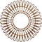 Ekena Millwork Cornelius Wood Fretwork Pierced Ceiling Medallion, Walnut, 32"OD x 11 7/8"ID x 1/4"T CMWP32X0250CRWA - alternate 1